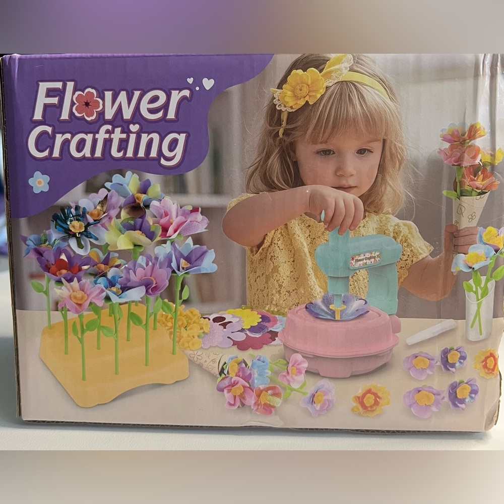 Flower Crafting Playset for Kids
